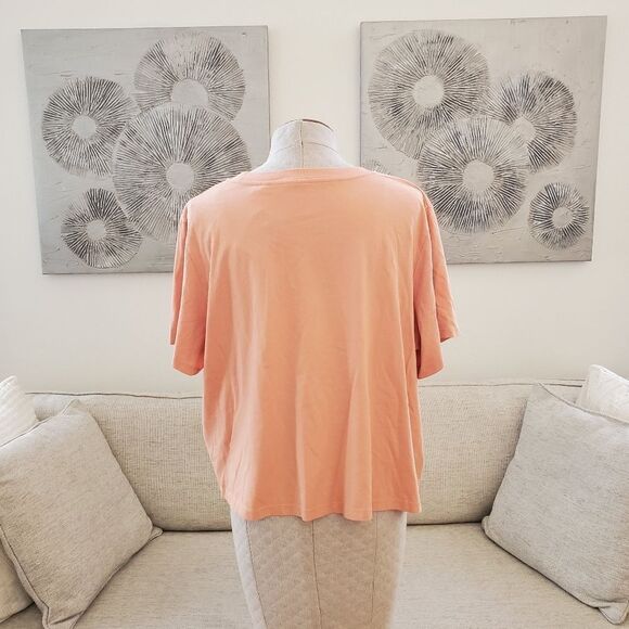 Levi's Jordie Cropped T-Shirt sz 1x - Picture 6 of 10